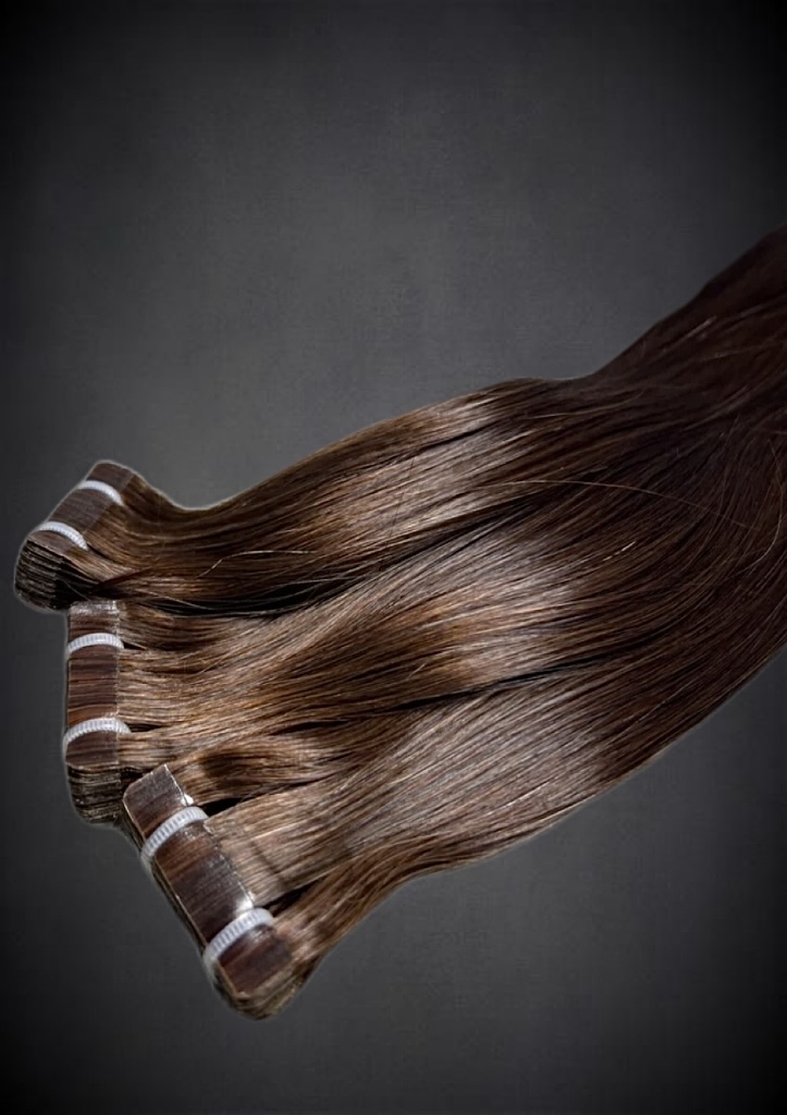 Extensii Tape-in SLAVIC Hair Ciocolatiu - Extensii de par București