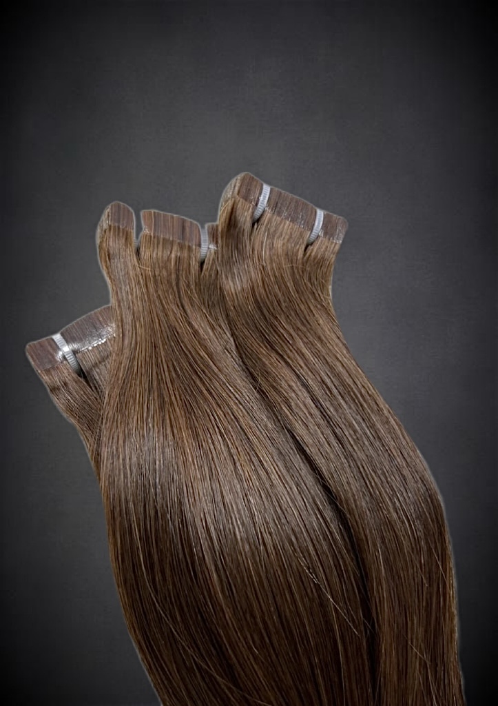 Extensii Tape-in SLAVIC Hair Ciocolatiu - Extensii de par București