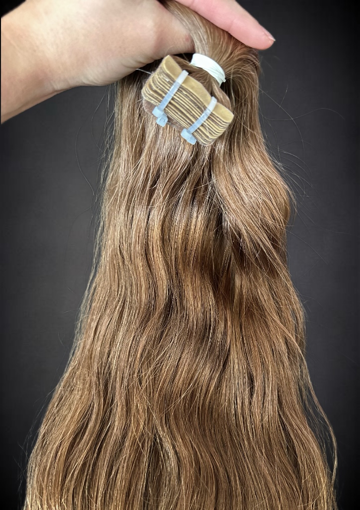 Extensii Tape-in SLAVIC Hair Saten Deschis - Extensii de par București