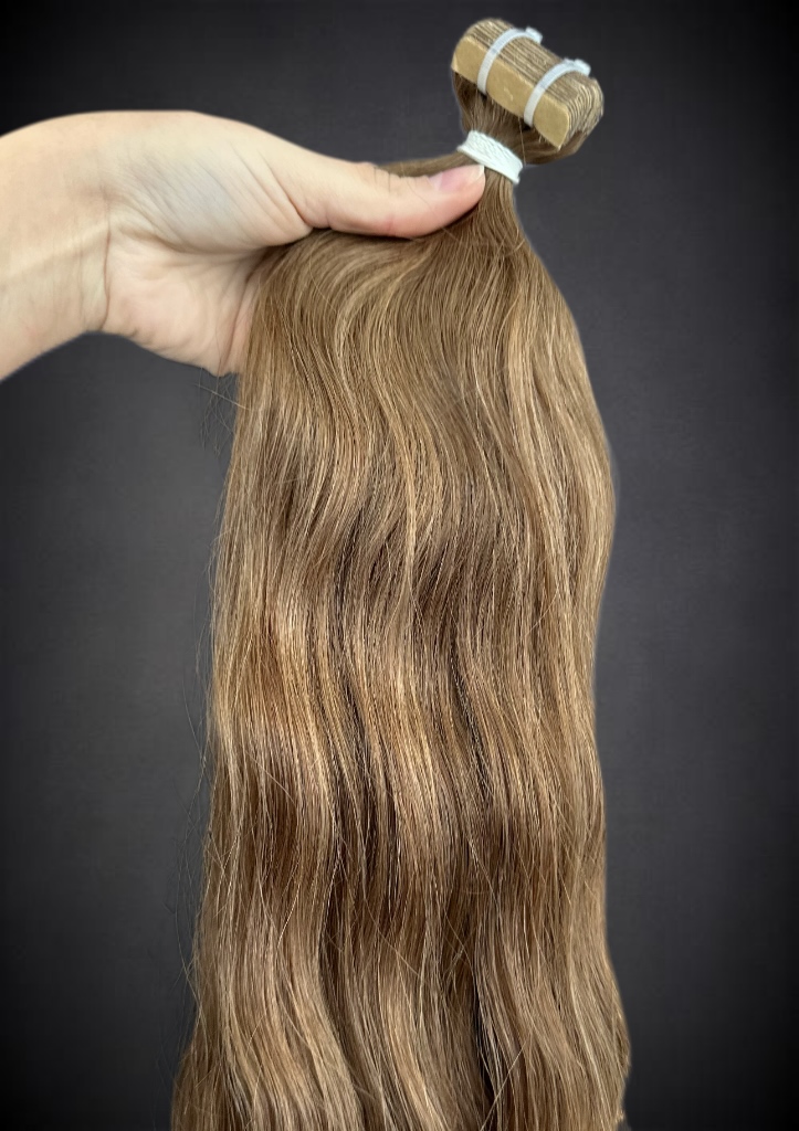 Extensii Tape-in SLAVIC Hair Saten Deschis - Extensii de par București