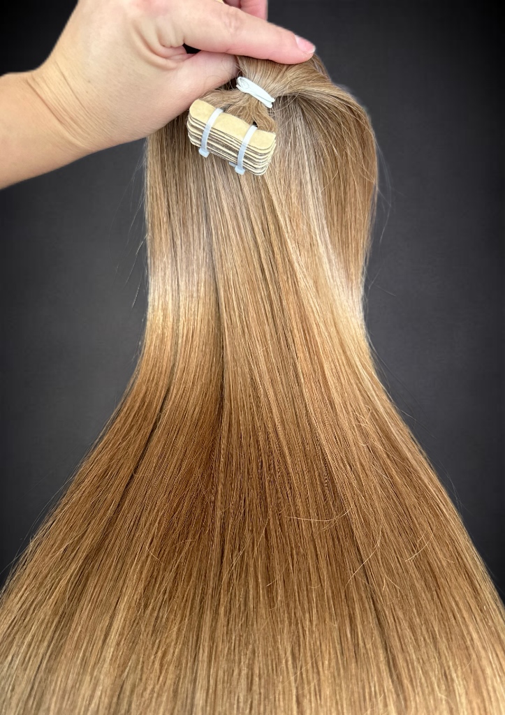 Extensii Tape-in SLAVIC Hair Saten Frappe - Extensii de par București