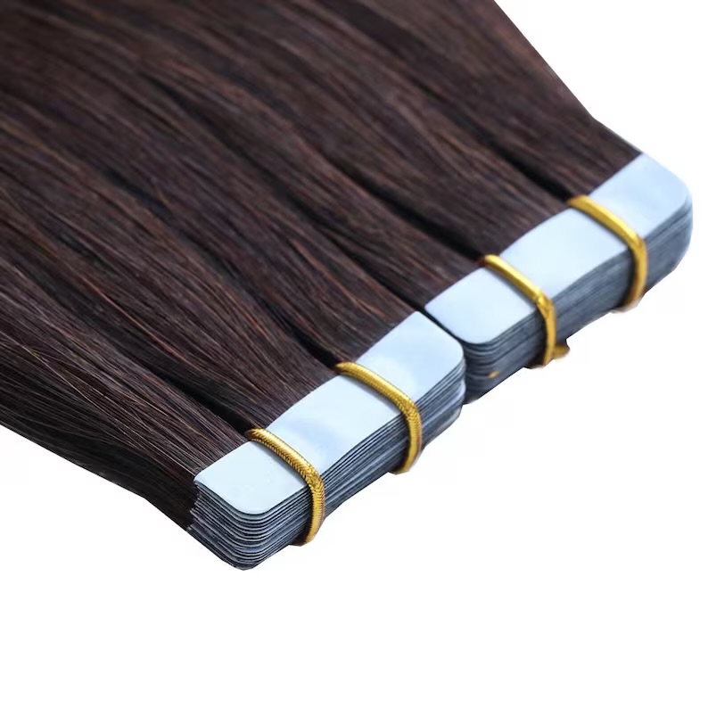 Extensii Tape-in SLAVIC Hair Saten Inchis - Extensii de par București