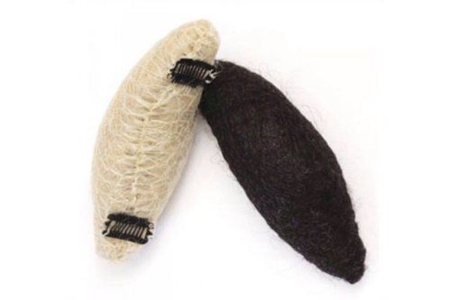 Burete Profesional din Par Natural Tip Semiluna - Extensii de par București