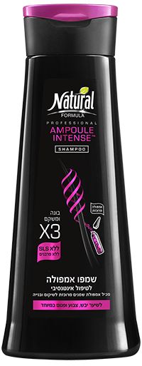 Sampon Par 400ml Natural Formula Ampoule Intense - Extensii de par București