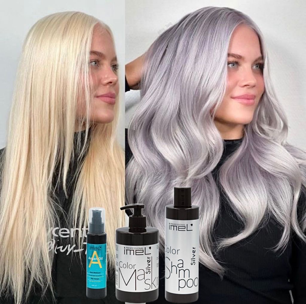 Set Profesional Ingrijire si nuantare SILVER - Extensii de par București