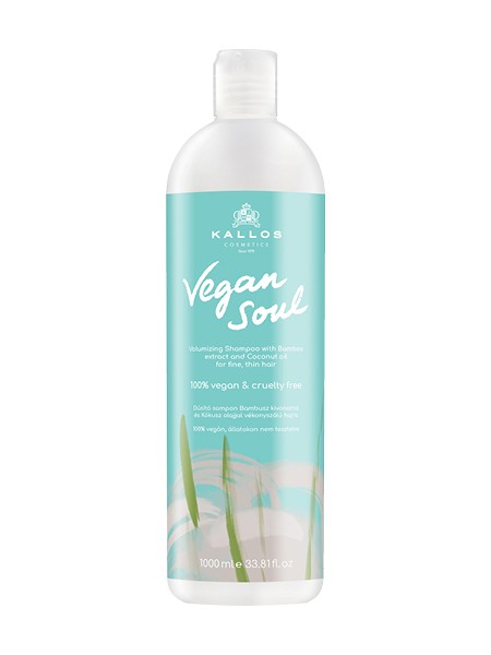 Sampon Vegan Soul pentru Volum, 1000 ml - Extensii de par București