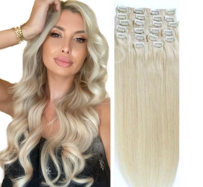 Clip On Luxe Drept Black Collection #60A - Extensii de par București