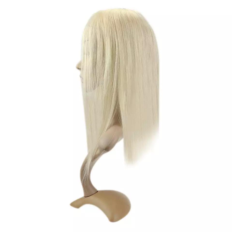 Breton cu Calota Blond Platinat - Extensii de par București