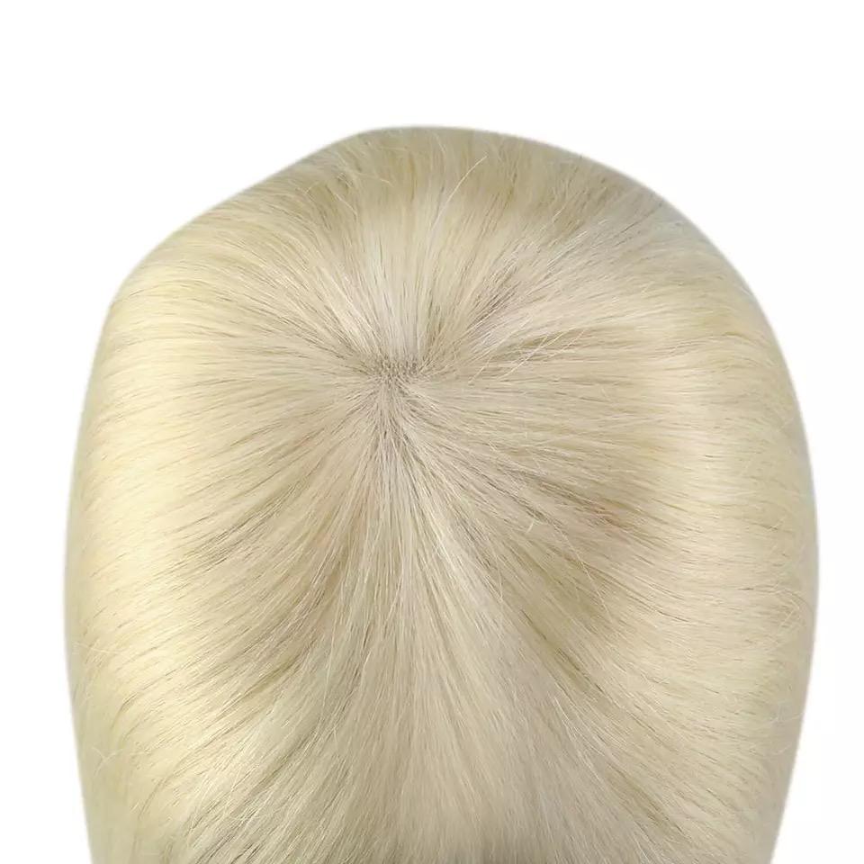 Breton cu Calota Blond Platinat - Extensii de par București
