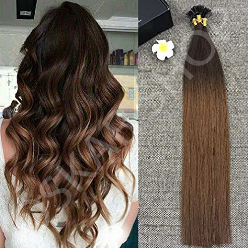 Extensii cheratina Luxe Ombre #3 #8n - Extensii de par București Extensii cheratina Luxe Ombre #3 #8n - Extensii de par București