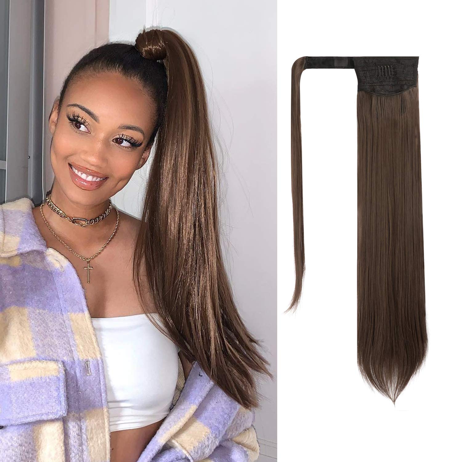 Coada de par cu scai Magic Tail #10 - Extensii de par București Coada de par cu scai Magic Tail #10 - Extensii de par București