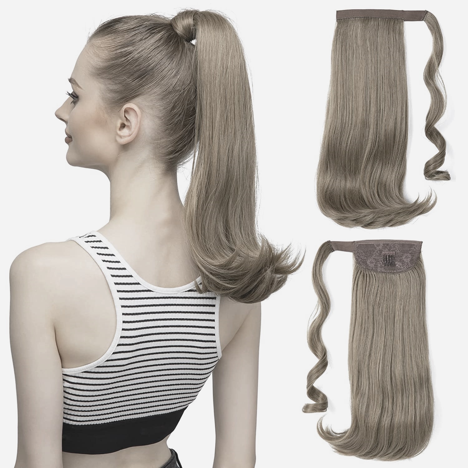 Coada de par cu scai Magic Tail #20 - Extensii de par București Coada de par cu scai Magic Tail #20 - Extensii de par București