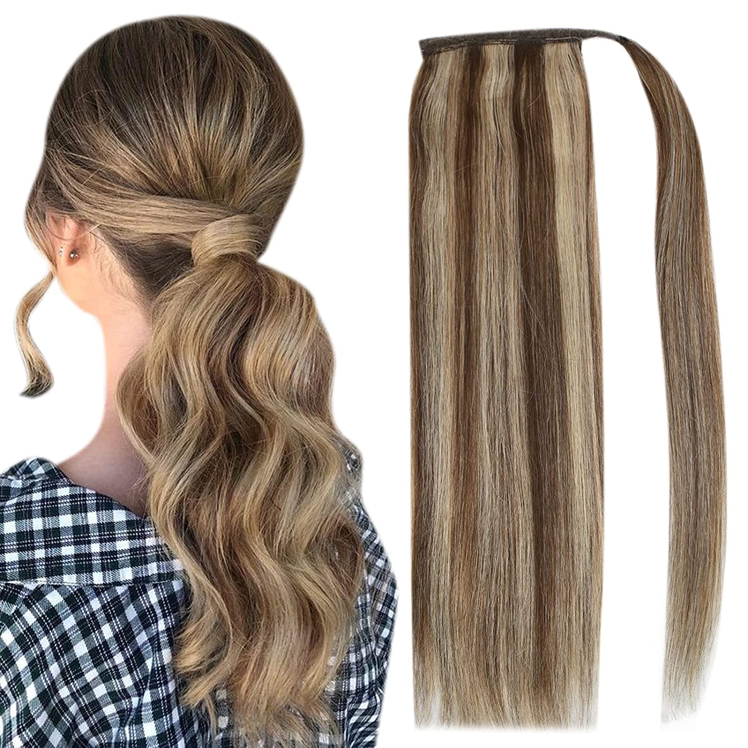 Coada de par cu scai Magic Tail Suvitat #4/#24 - Extensii de par București