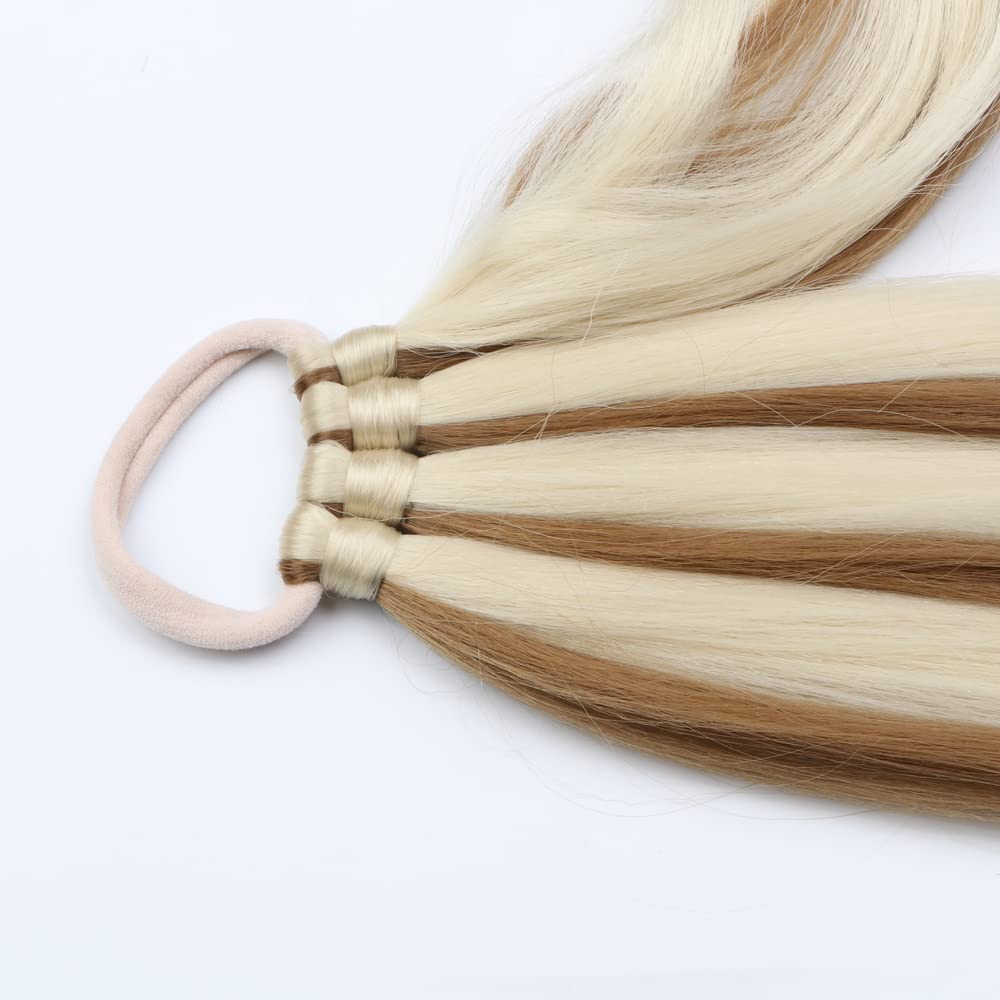 Coada de par pentru impletituri, Blond Suvitat, 70 cm - Extensii de par București