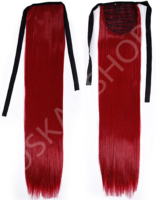 Coada de Par cu bentite Red - Extensii de par București Coada de Par cu bentite Red - Extensii de par București
