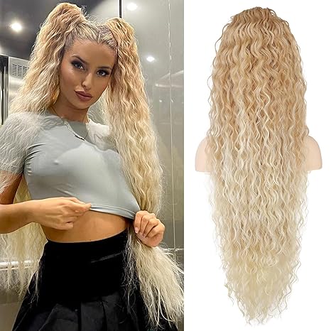 Coada Pe Cleste Balayage Blond Cret - Extensii de par București Coada Pe Cleste Balayage Blond Cret - Extensii de par București
