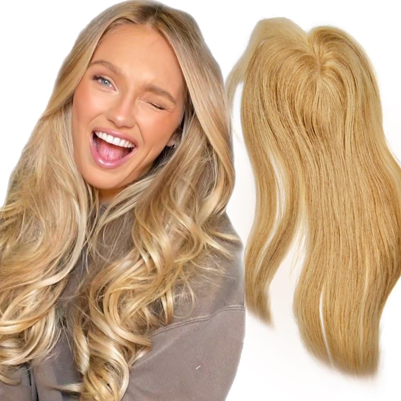 Peruca partiala Blond Miere - Extensii de par București