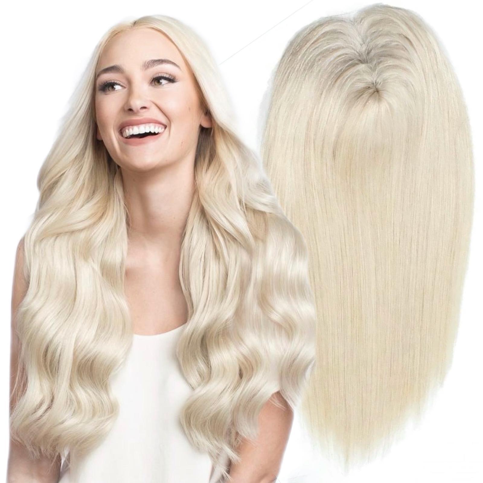 Top Lace Blond Alb - Extensii de par București