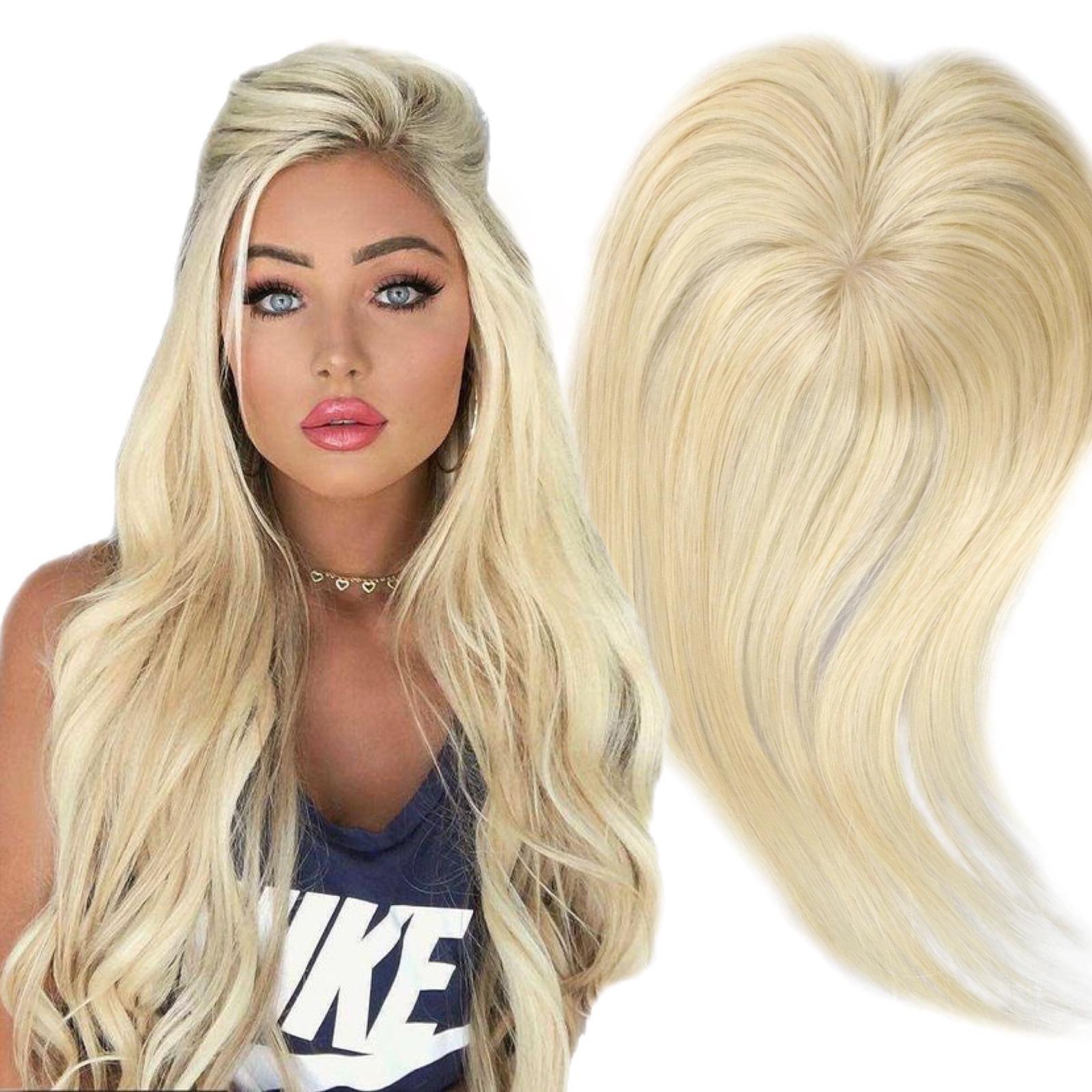 Top Lace Blond Platinat - Extensii de par București