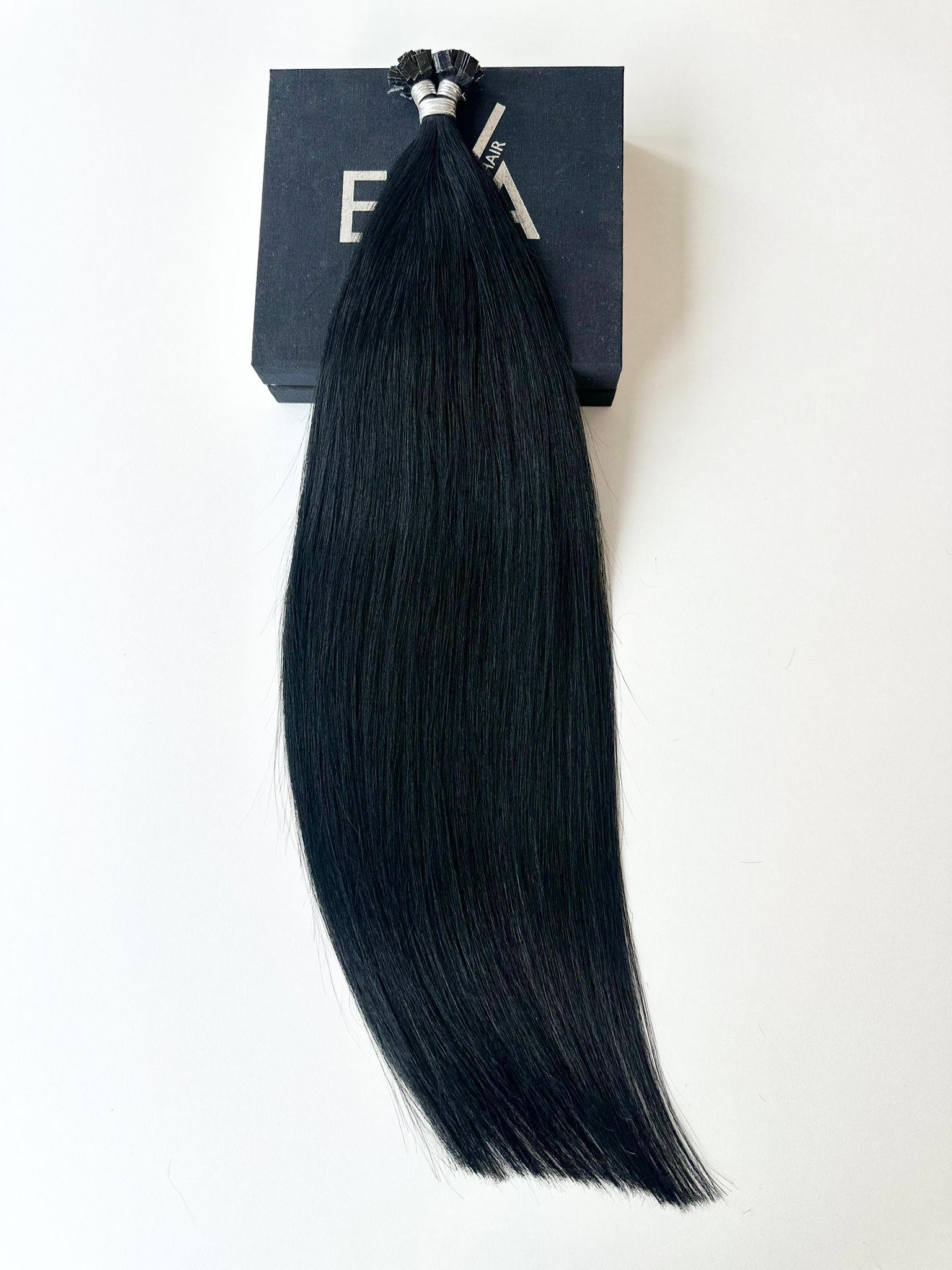 Extensii MICRO KERATINA Russian Hair Negru #1 - Extensii de par București