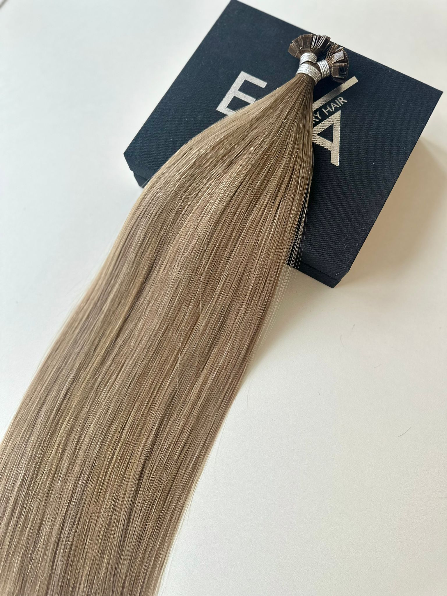 Extensii MICRO KERATINA Russian Hair Balayage #4/8/18 - Extensii de par București