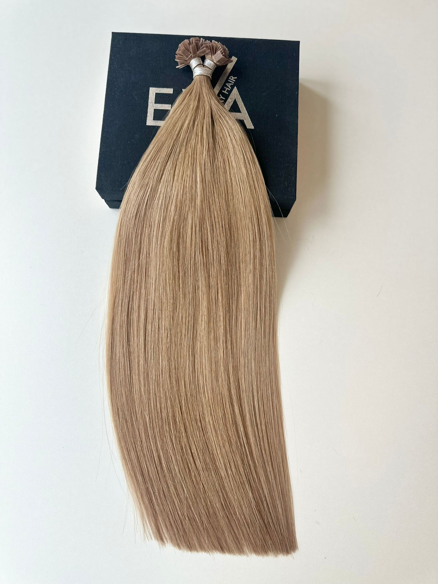 Extensii MICRO KERATINA Russian Hair Blond Frappe #12 - Extensii de par București