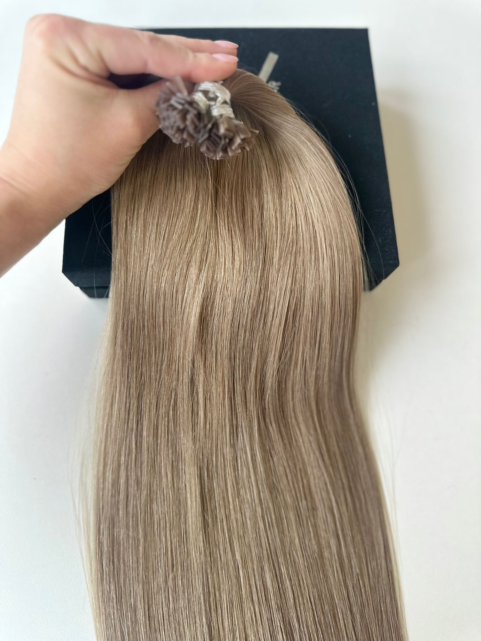 Extensii MICRO KERATINA Russian Hair Blond Natural #18 - Extensii de par București