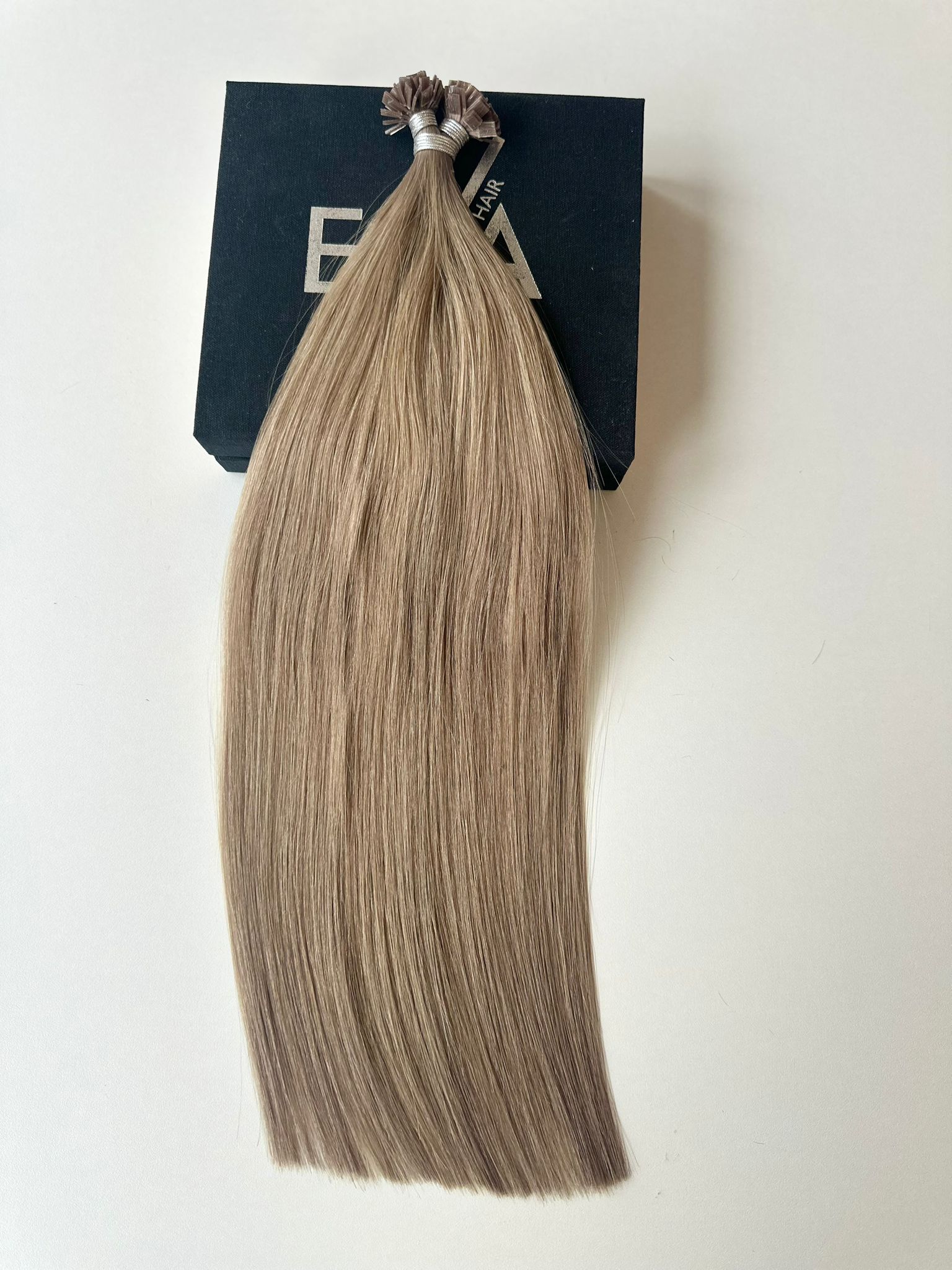 Extensii MICRO KERATINA Russian Hair Blond Natural #18 - Extensii de par București