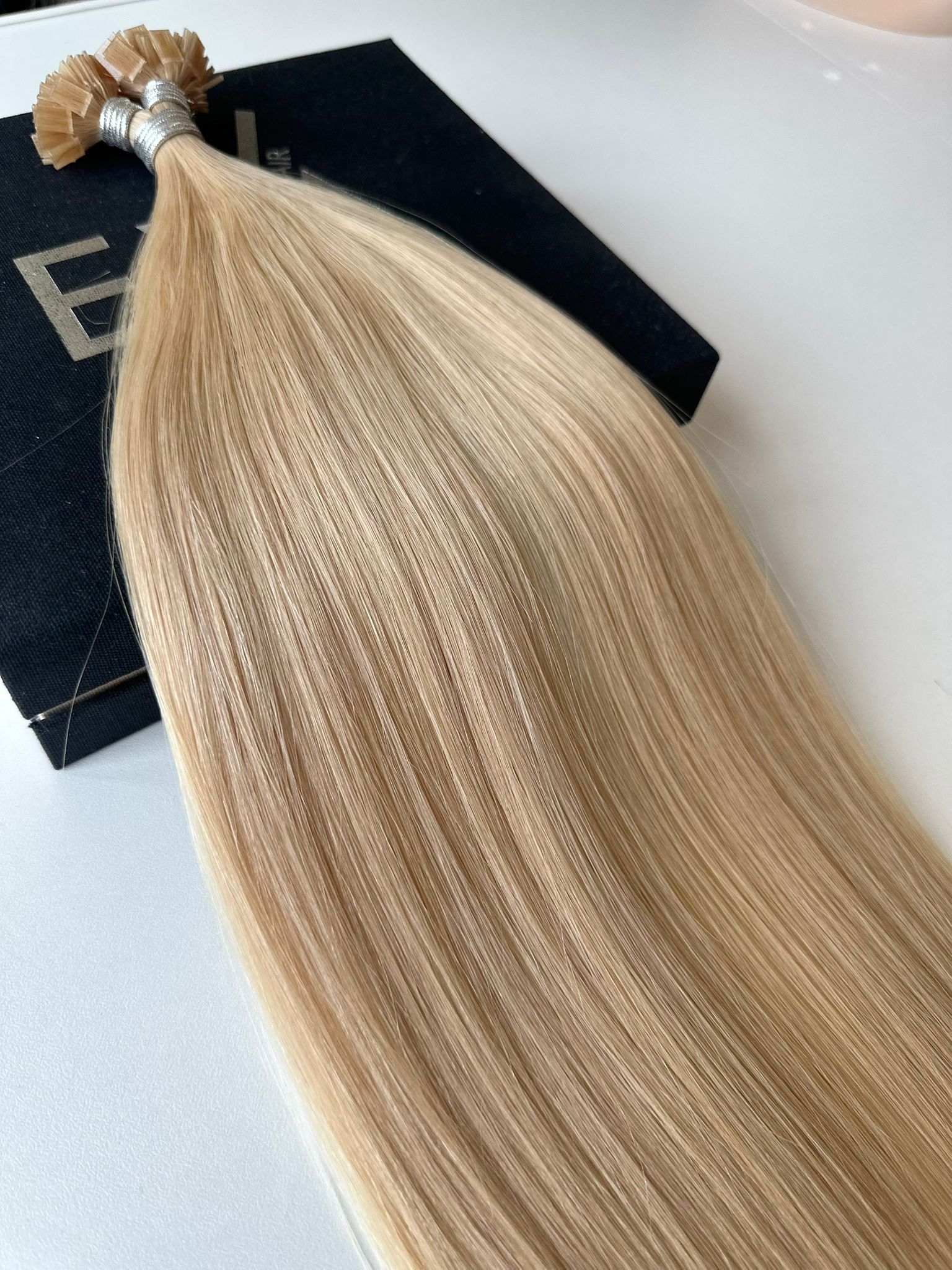 Extensii MICRO KERATINA Russian Hair Blond Miere #16 - Extensii de par București