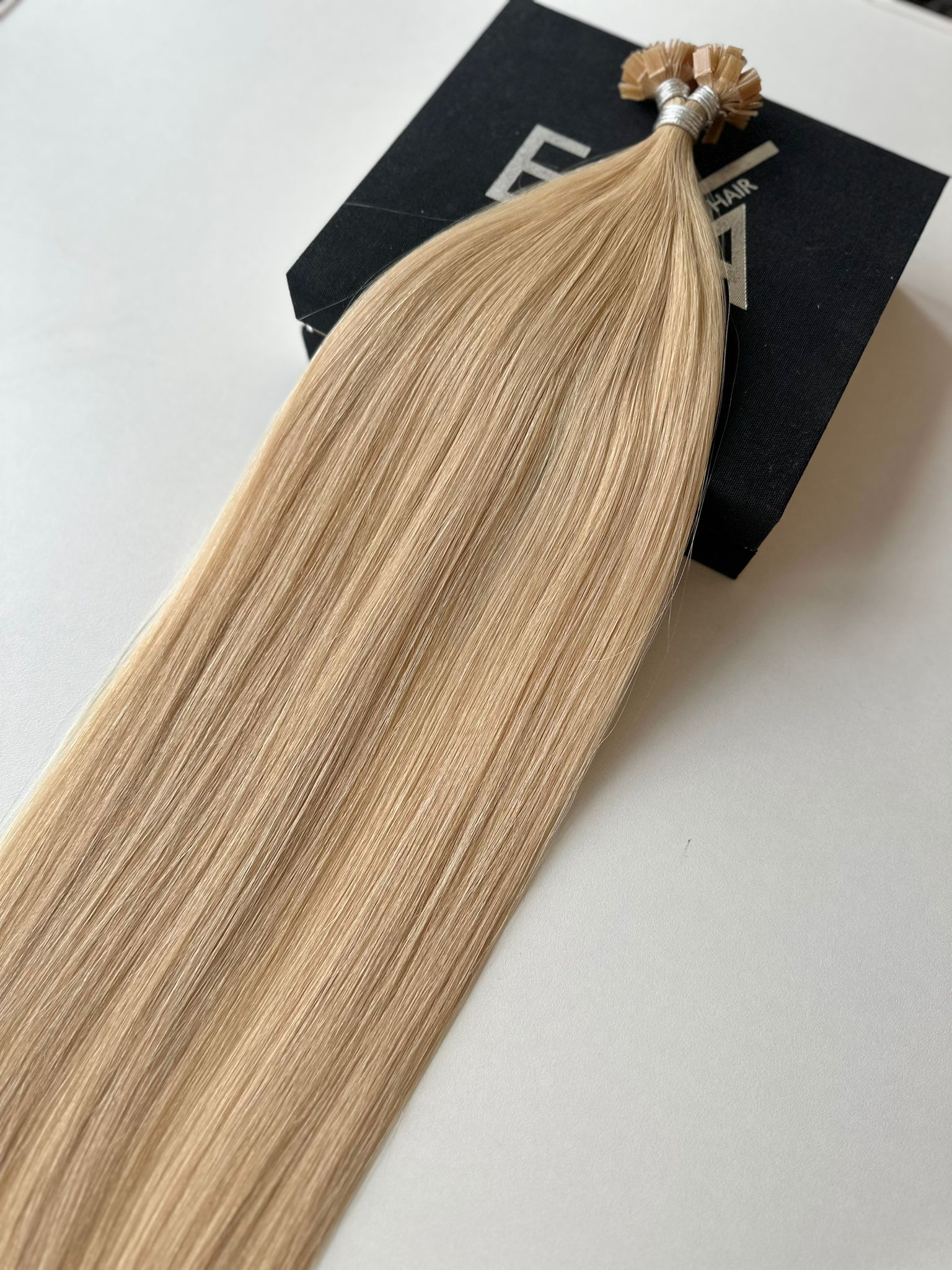 Extensii MICRO KERATINA Russian Hair Blond Miere #16 - Extensii de par București