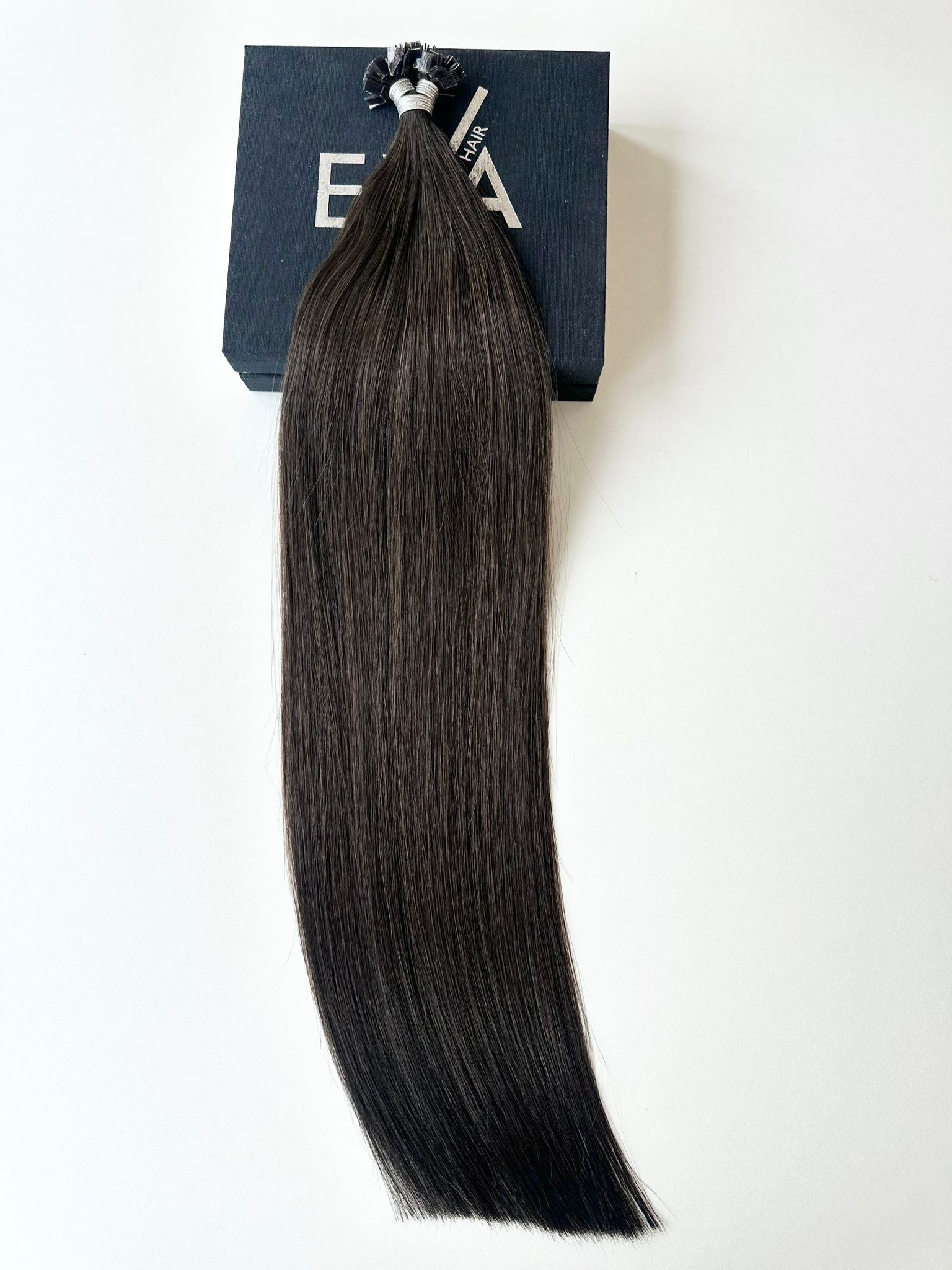 Extensii MICRO KERATINA Russian Hair Negru Natural #1B - Extensii de par București
