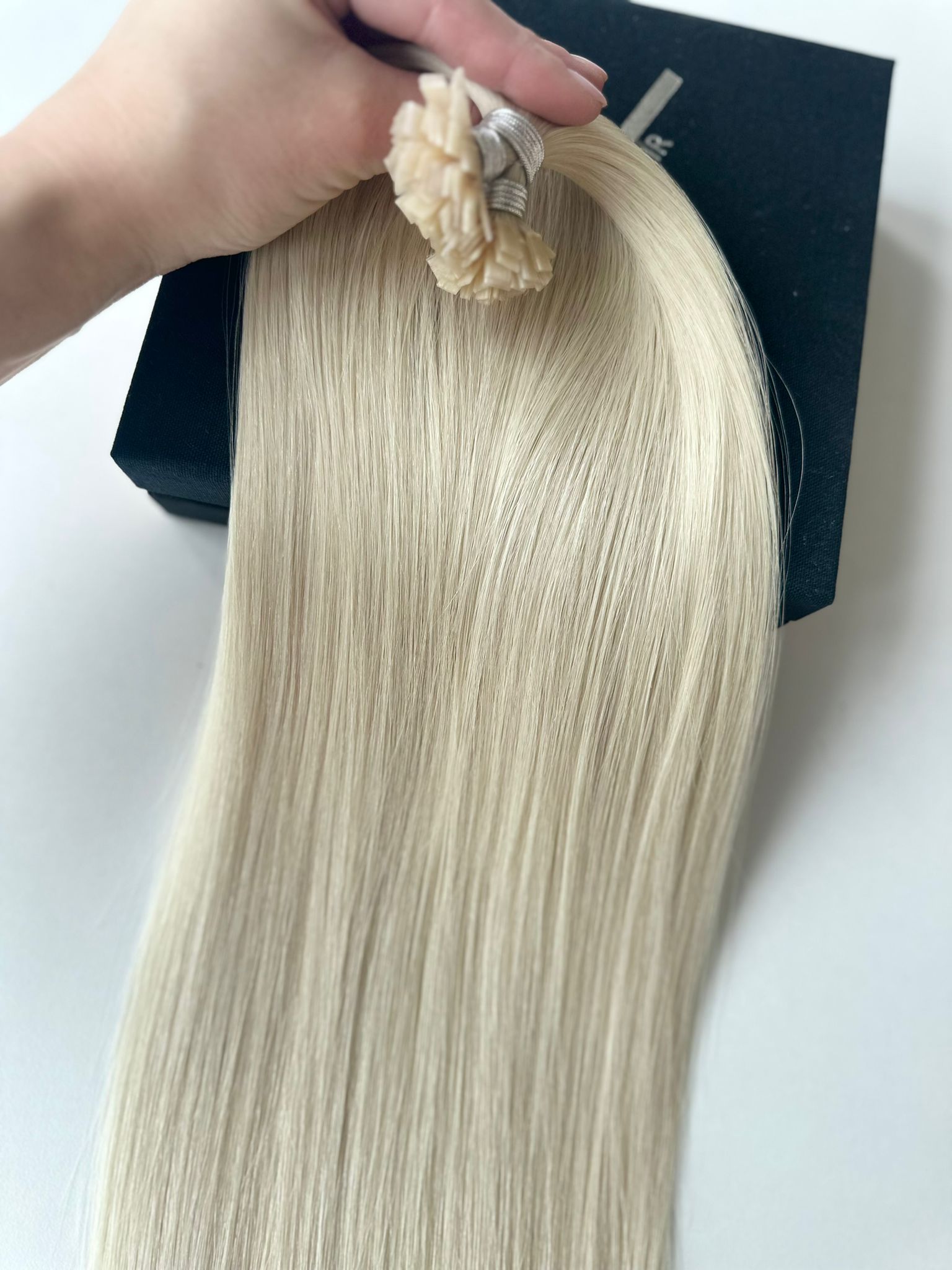Extensii MICRO KERATINA Russian Hair Blond Luminos #61 - Extensii de par București