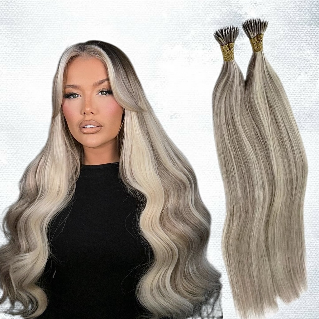 Extensii Nanoring Luxe Balayage #8/ #60A - Extensii de par București