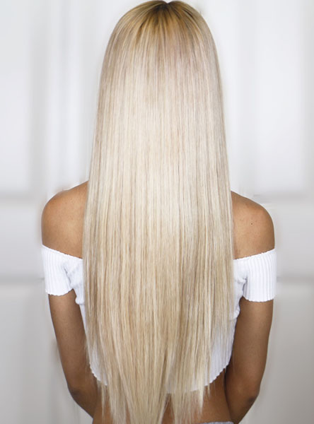 Peruca Light Blonde - Extensii de par București