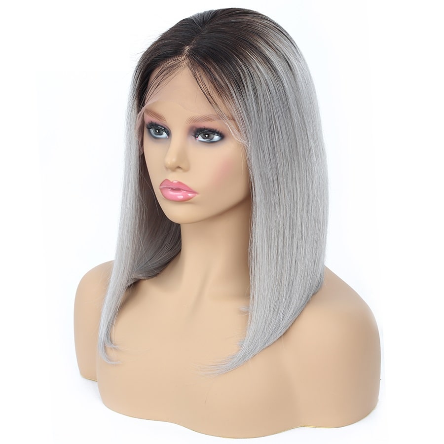 Peruca Angel OMBRE Grey - Extensii de par București