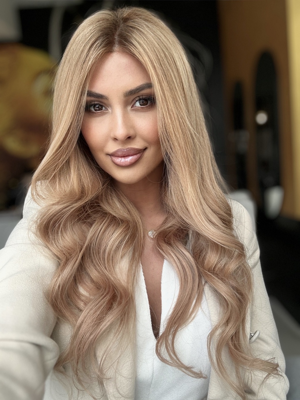 Peruca Honey Blonde - Extensii de par București