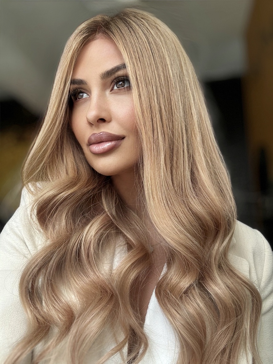 Peruca Honey Blonde - Extensii de par București