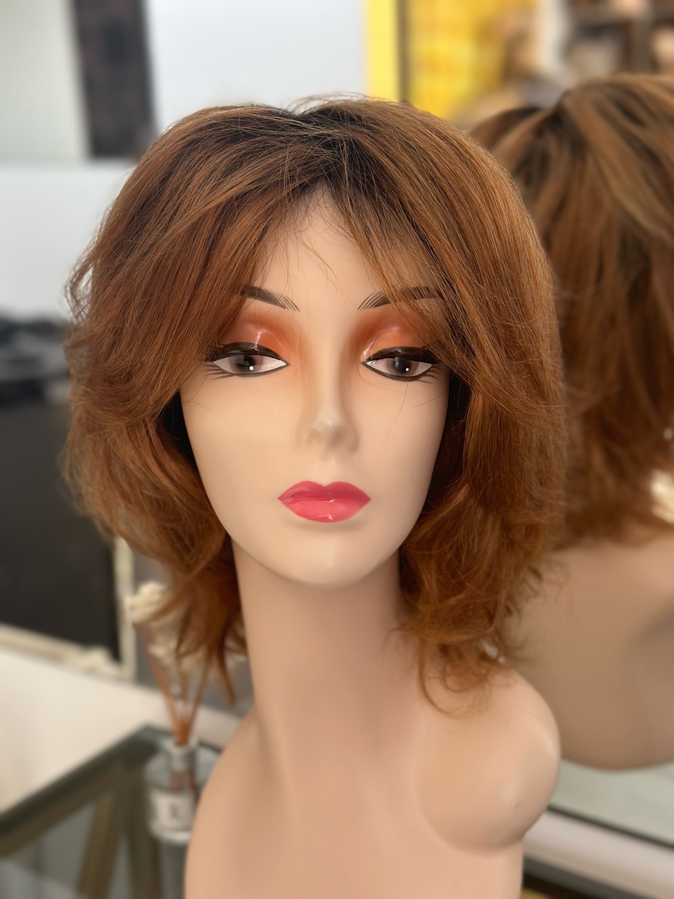 Peruca bobo din par natural ALICE - Extensii de par București