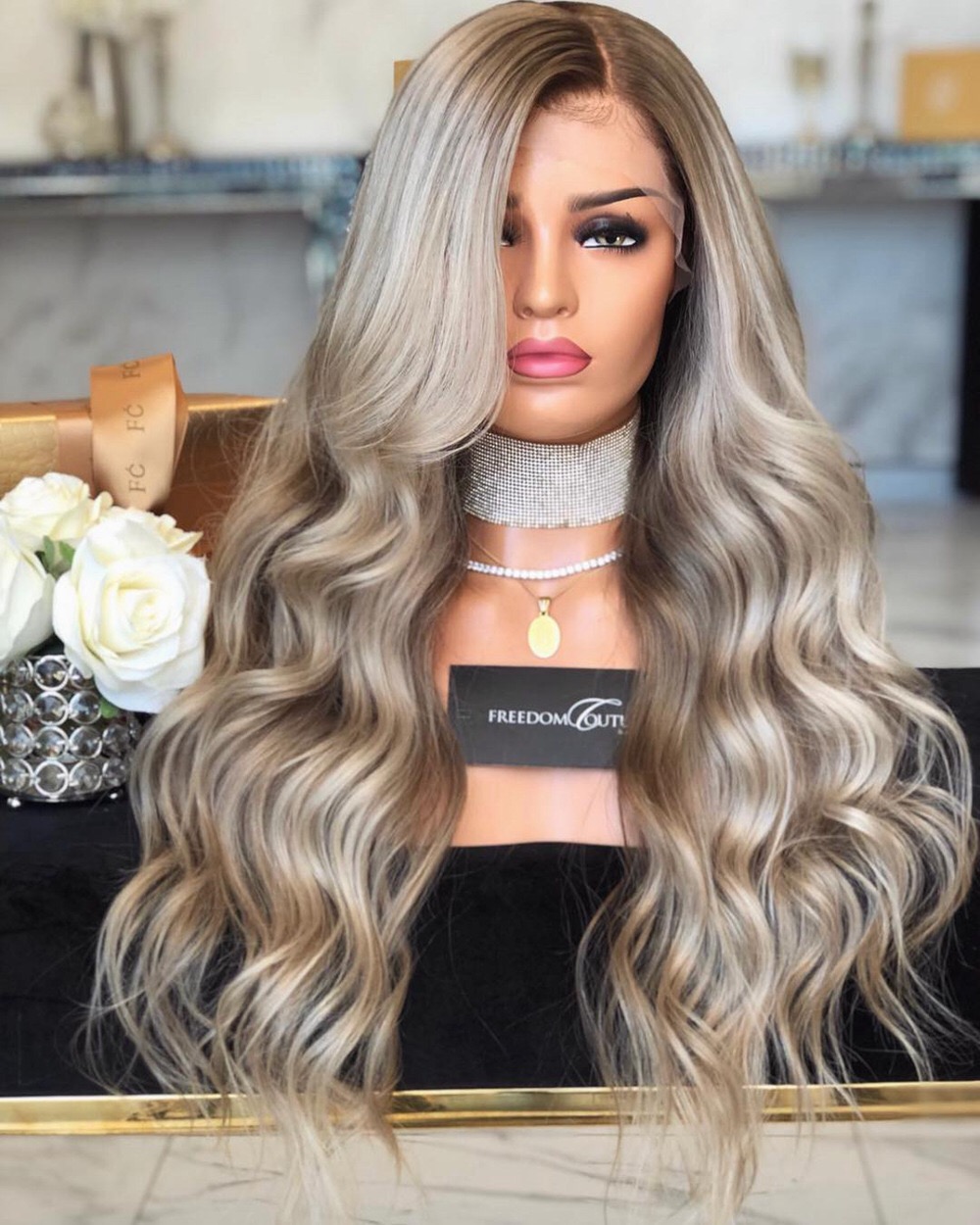 Peruca din par natural CRAZY IN LOVE - Extensii de par București