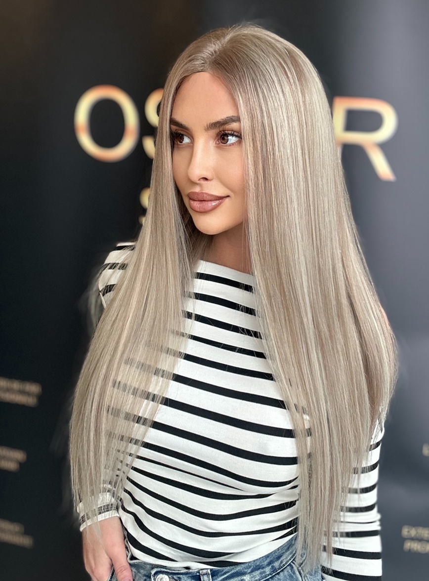 Peruca Ice Blond Glam - Extensii de par București