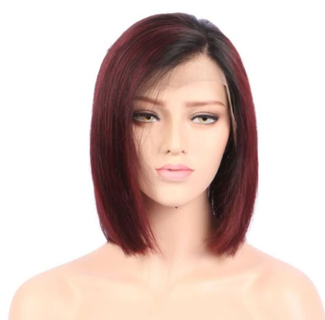Peruca bobo balayage 1b/ burgundy - Extensii de par București Peruca bobo balayage 1b/ burgundy - Extensii de par București