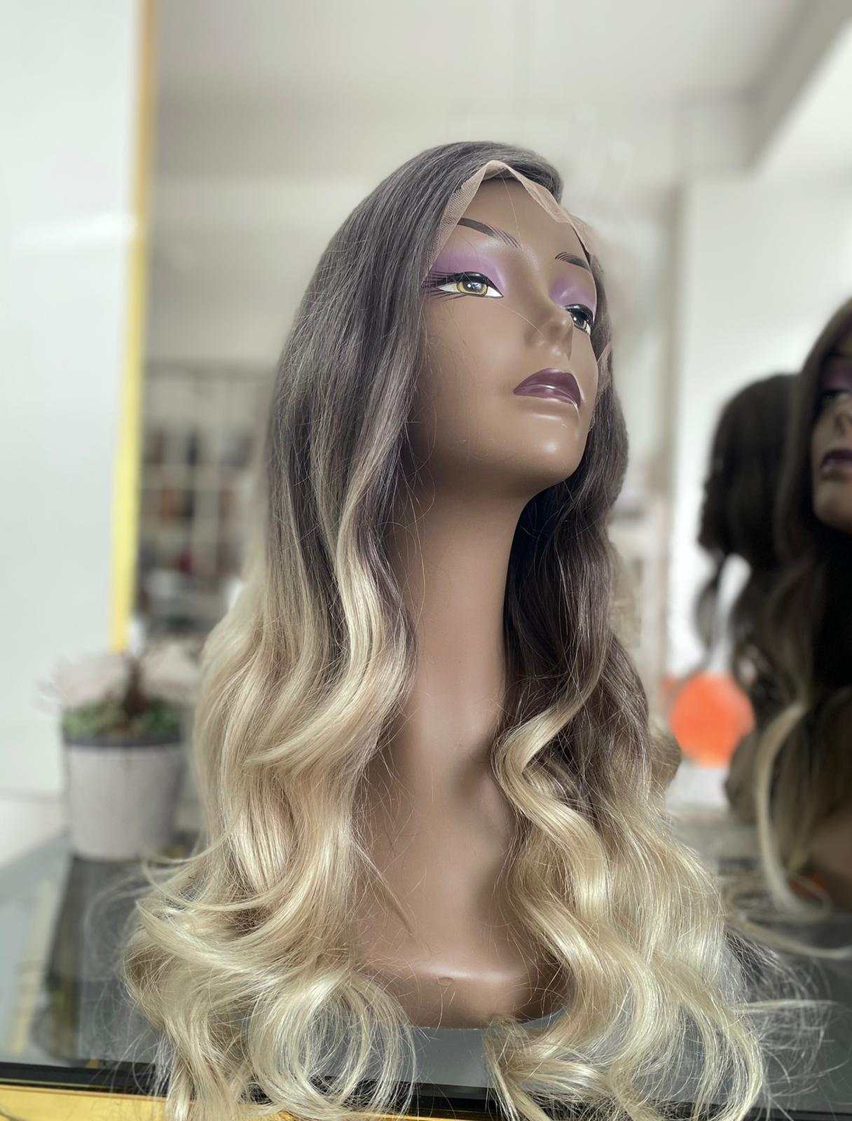 Peruca Naturala Luxury Ombre - Extensii de par București Peruca Naturala Luxury Ombre - Extensii de par București