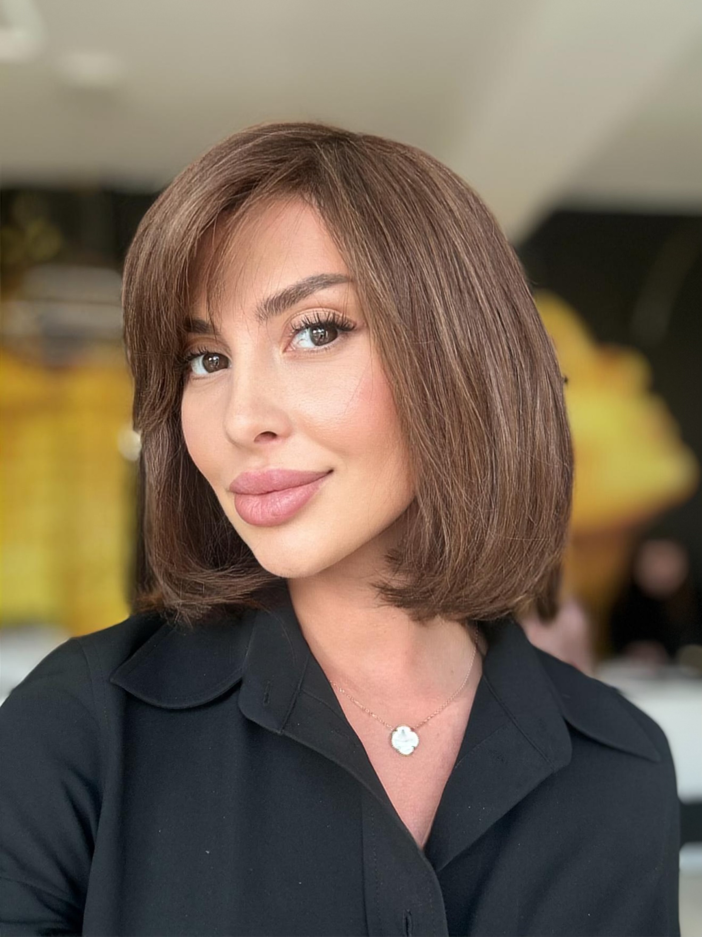 Peruca bobo cu breton Naomi - Extensii de par București