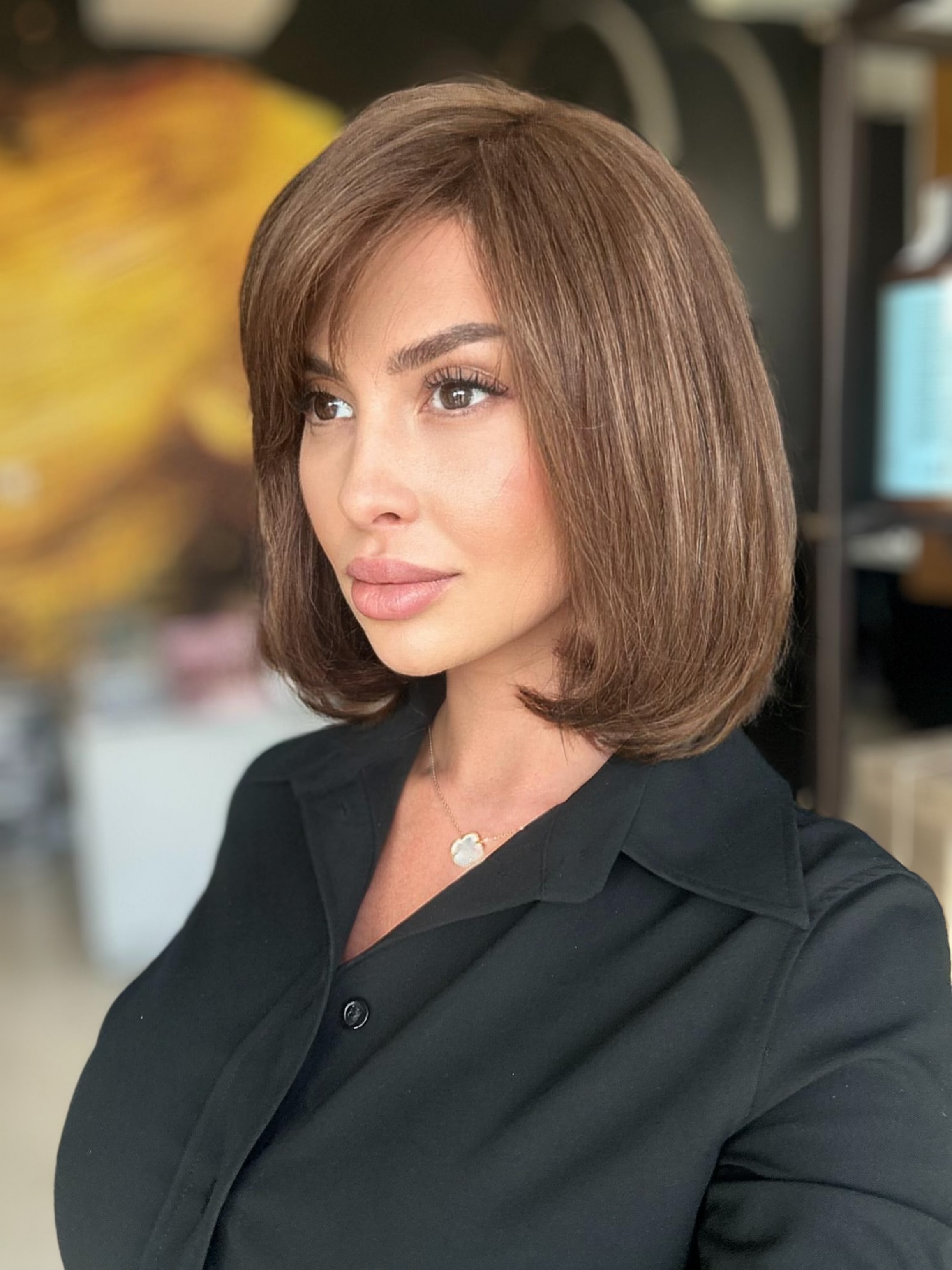 Peruca bobo cu breton Naomi - Extensii de par București