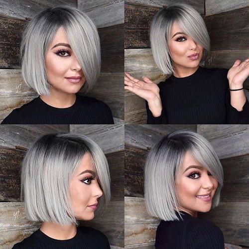 Peruca bobo ombre 1b/ Grey - Extensii de par București