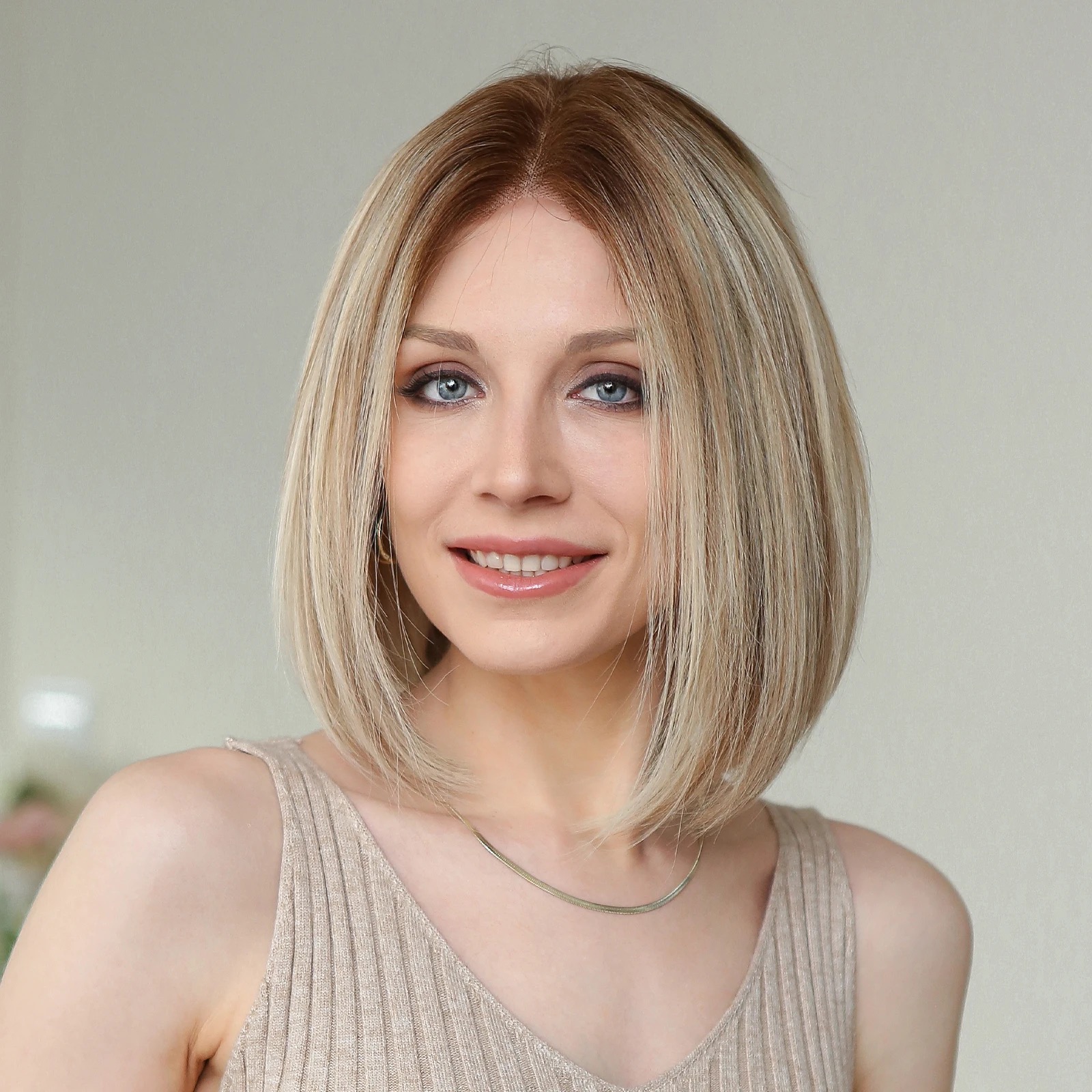 Peruca din par natural CAMILLA - Extensii de par București