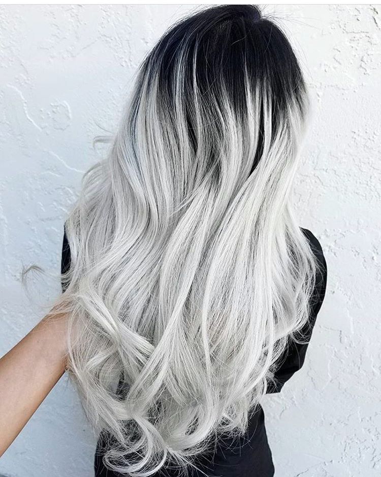 Peruca Ombre White Blonde - Extensii de par București Peruca Ombre White Blonde - Extensii de par București