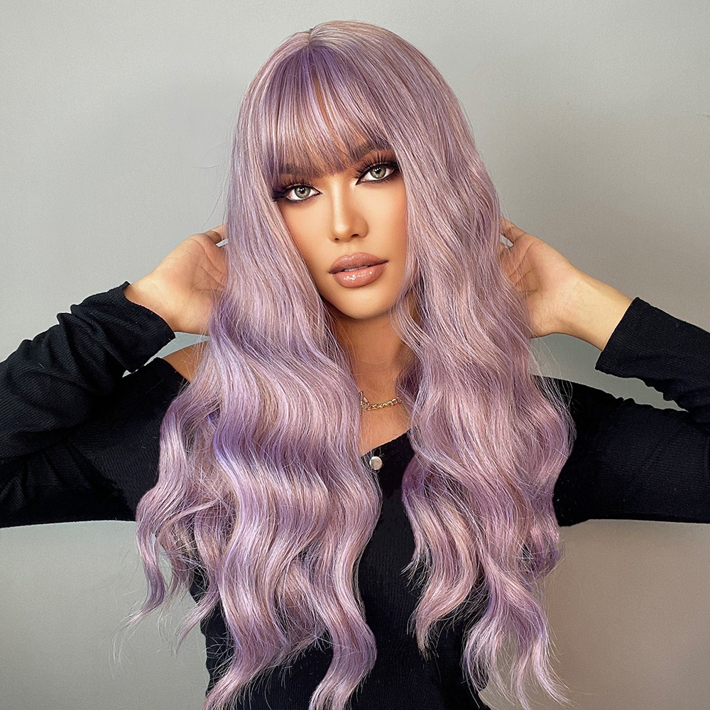 Peruca Long Purple - Extensii de par București