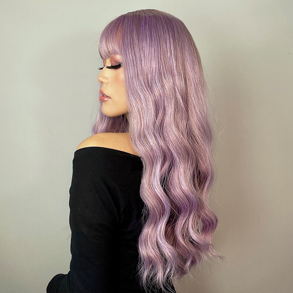 Peruca Long Purple - Extensii de par București