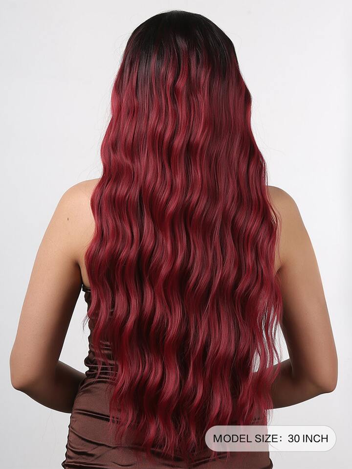 Peruca ombre burgundy - Extensii de par București